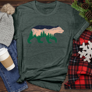 Nature Bear Heathered Tee