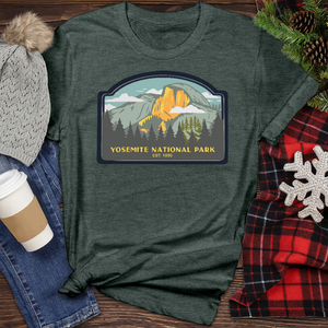 Yosemite National Park Heathered Tee