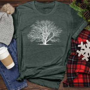 Tree 2 Heathered Tee