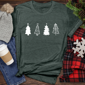 Christmas Tree Heathered Tee