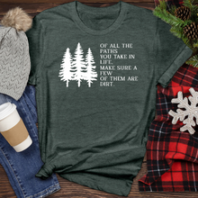 Load image into Gallery viewer, Of All The Paths Heathered Tee