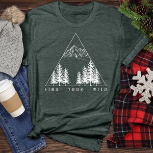 Find Your Wild Heathered Tee