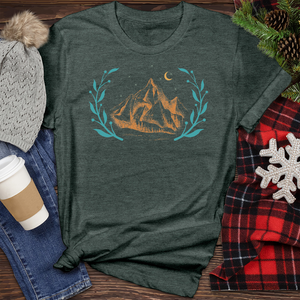 Mountain and Moon Heathered Tee