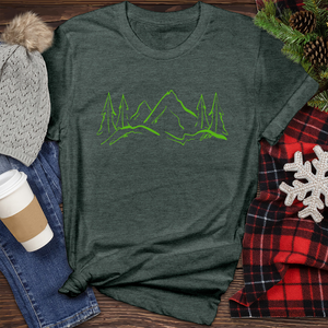 Mountain 02 Heathered Tee