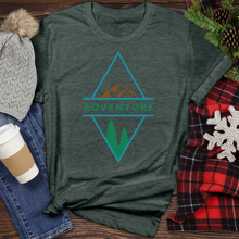 Load image into Gallery viewer, Adventure Mountain Heathered Tee