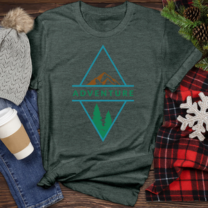 Adventure Mountain Heathered Tee