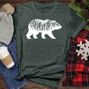 Aspen Bear Heathered Tee