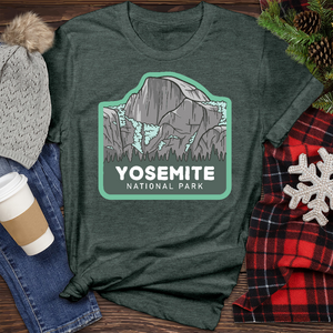 Yosemite National Park Heathered Tee