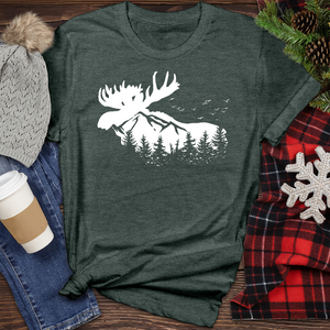 Moose Nature Heathered Tee