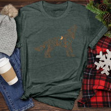 Load image into Gallery viewer, Wolf Tree Heathered Tee