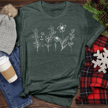 Load image into Gallery viewer, Various Flowers Heathered Tee