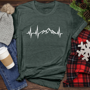 Earth's Heartbeat Heathered Tee