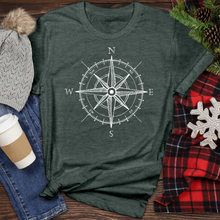 Load image into Gallery viewer, Compass Heathered Tee