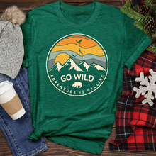 Load image into Gallery viewer, Go Wild Heathered Tee