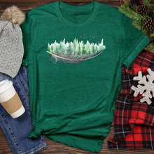 Load image into Gallery viewer, Feather Forest Heathered Tee
