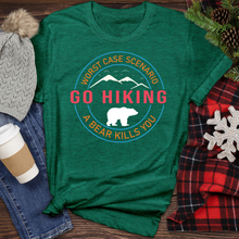 Load image into Gallery viewer, Go Hiking Heathered Tee