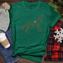 Load image into Gallery viewer, Wolf Tree Heathered Tee