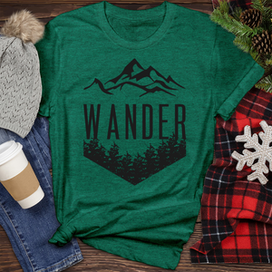 Wander Heathered Tee