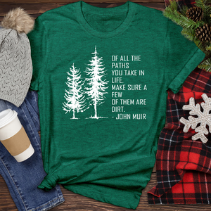 John Muir Heathered Tee Heathered Tee