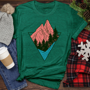 Mountain Tree Heathered Tee