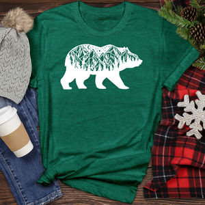 Aspen Bear Heathered Tee