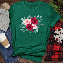 Load image into Gallery viewer, Flower Bouquet Heathered Tee