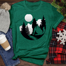 Load image into Gallery viewer, Wild Wolf Illustration Heathered Tee