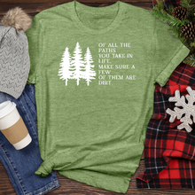 Load image into Gallery viewer, Of All The Paths Heathered Tee