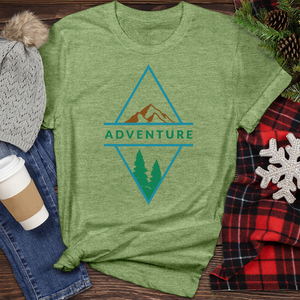 Adventure Mountain Heathered Tee