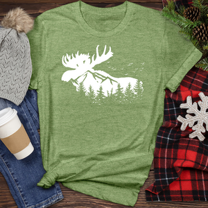 Moose Nature Heathered Tee