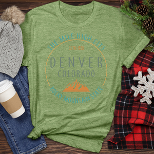 Denver Colorado Heathered Tee