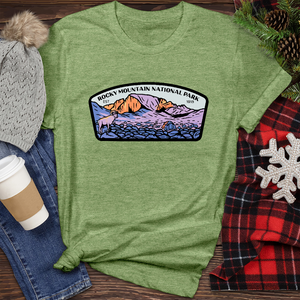 Rocky Mountain 02 Heathered Tee