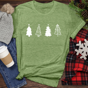 Christmas Tree Heathered Tee