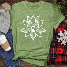 Load image into Gallery viewer, Lotus Flower Heathered Tee