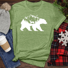 Load image into Gallery viewer, Bear Nature Heathered Tee