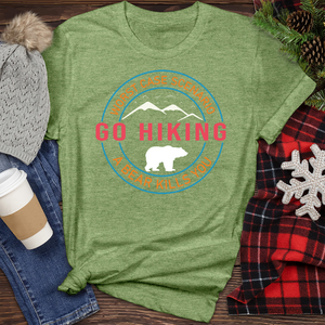 Go Hiking Heathered Tee