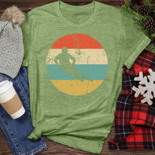 Load image into Gallery viewer, Retro Ski 01 Heathered Tee
