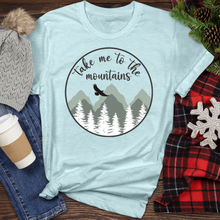 Load image into Gallery viewer, Take Me to the Mountain Heathered Tee