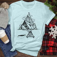 Load image into Gallery viewer, Mountain Nature Heathered Tee