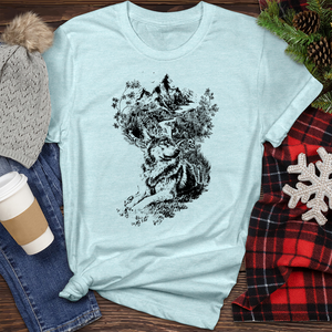 Wolf Mountain Heathered Tee