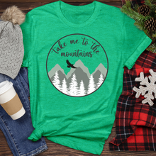 Load image into Gallery viewer, Take Me to the Mountain Heathered Tee