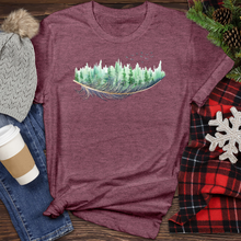 Load image into Gallery viewer, Feather Forest Heathered Tee