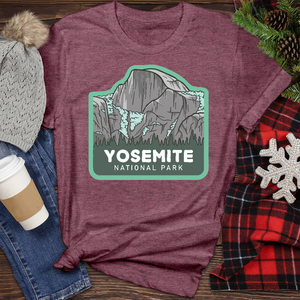 Yosemite National Park Heathered Tee