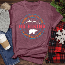 Load image into Gallery viewer, Go Hiking Heathered Tee
