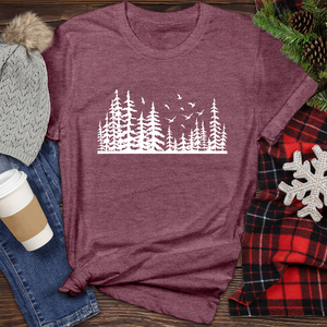 Wild with Bird 01 Heathered Tee