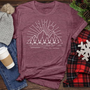 Nature Hills Illustration Heathered Tee