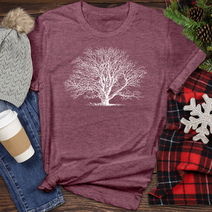 Tree 2 Heathered Tee