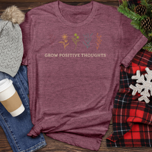 Load image into Gallery viewer, Grow Positive Heathered Tee