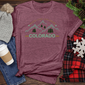 Colorado Explore Heathered Tee
