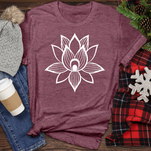 Load image into Gallery viewer, Lotus Flower Heathered Tee
